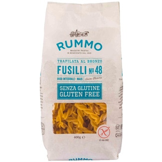Rummo Fusilli sem Glúten embalagem 400 g