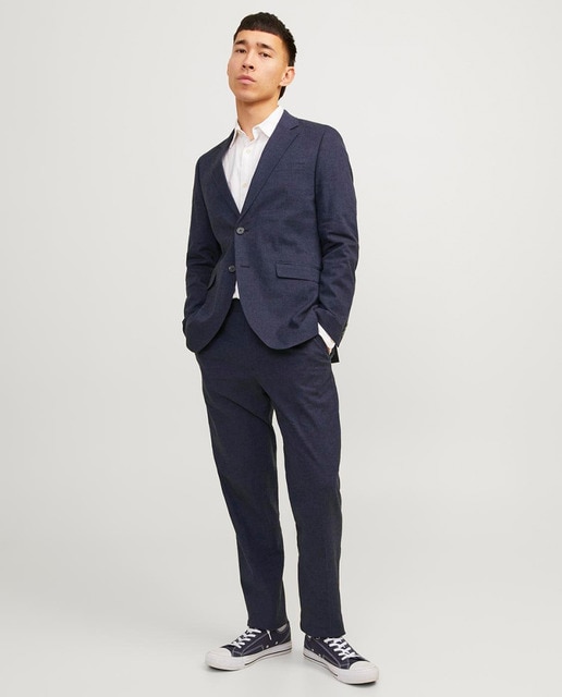 Traje slim fit de dos piezas de hombre