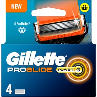 GILLETTE PROGLIDE Power recambio de maquinilla de afeitar estuche 4 unidades