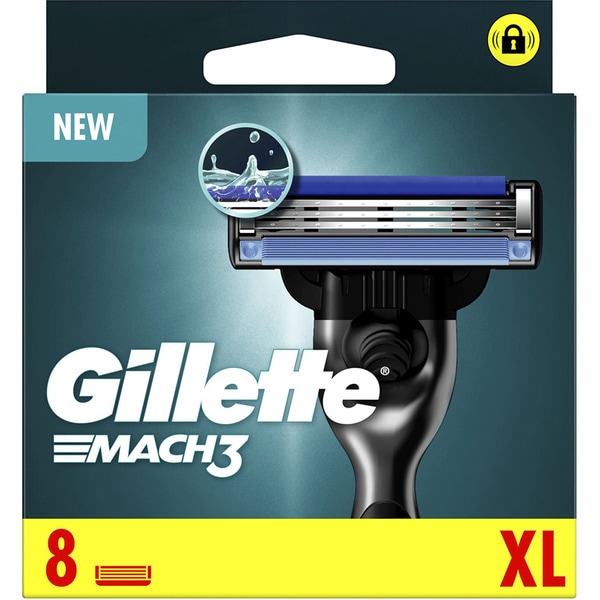 razor refill cartridge case 8 units
