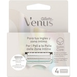 Satin Care razor refill case 4 units for groin and intimate area