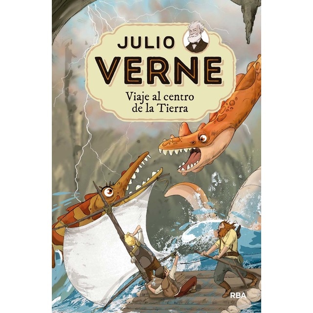 Julio Verne - Viaje al centro de la Tierra (edición actualizada, ilustrada y adaptada): -  (Tapa dura)