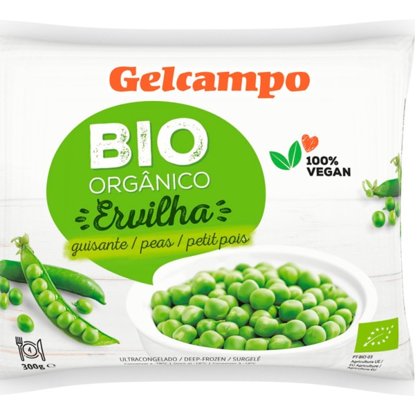 Ervilhas Bio embalagem 300 g