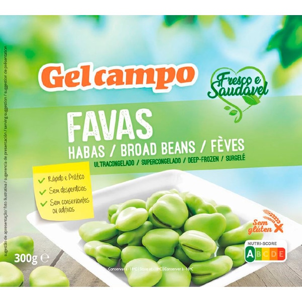 Favas embalagem 300 g
