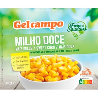 Gelcampo Milho Doce embalagem 300 g