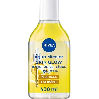Nivea Água Micelar Infusão Sérum Skin Glow embalagem 400 ml