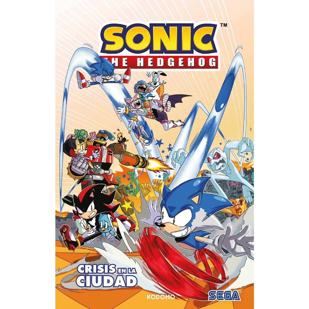 Imagem 0 de Sonic The Hedgehog vol. 5: Crisis en la ciudad (Biblioteca Super Kodomo) (Capa mole)