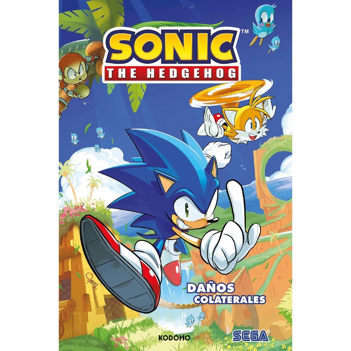 Imagem 0 de Sonic The Hedgehog vol. 01: Daños colaterales  (Biblioteca Super Kodomo) (Segunda edición) (Capa mole)