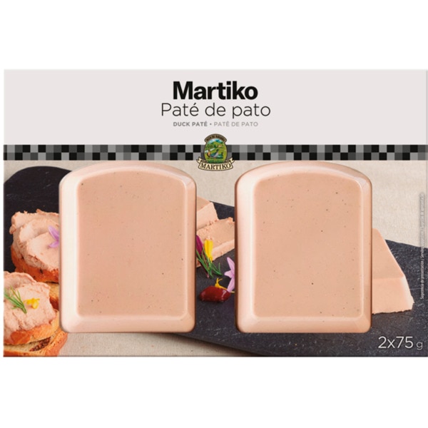 Paté de Pato 2 x 75 g unidade 150 g