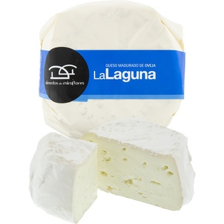 LA LAGUNA queso de oveja de pasta blanda elaborado con leche pasteurizada peso aproximado pieza 480 g