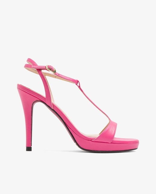 Sandalias gema napa fucsia