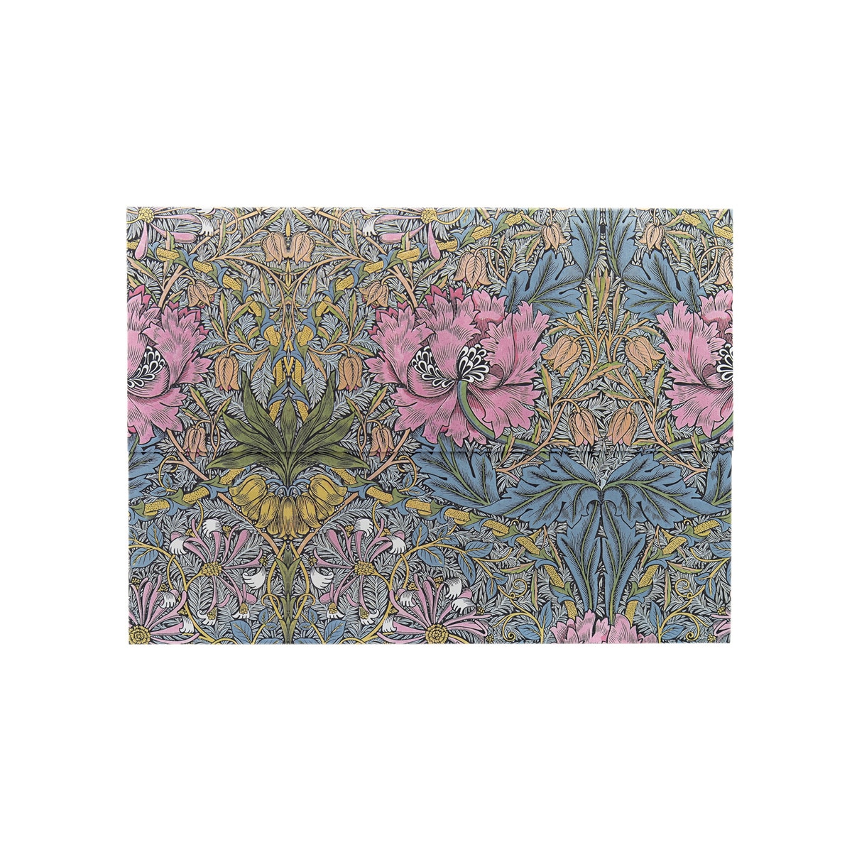 Carpeta para documentos Rosa Holandesa (325x235x5mm) cierre con solapa magnética Paperblanks rosa