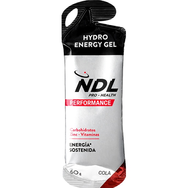Perfomance gel energético con carbohidratos, zinc y vitaminas sabor cola sobre 60 g
