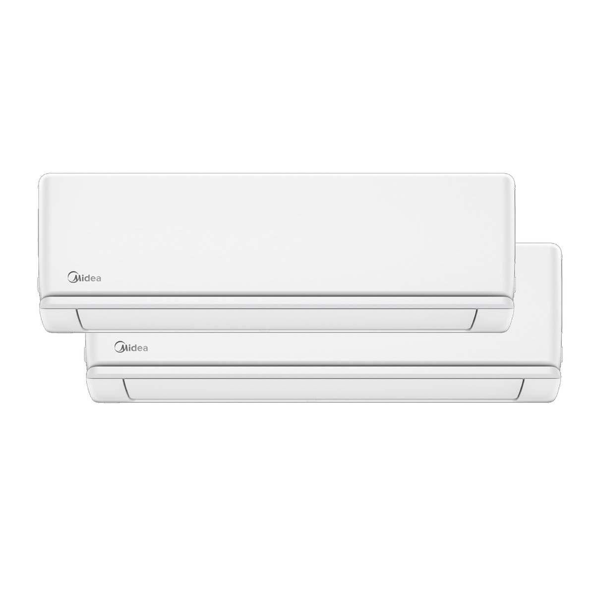 Midea – Aire acondicionado Multisplit 2×1 Midea con 2.657 frig/h + 2.657 frig/h – Lite (12+12).