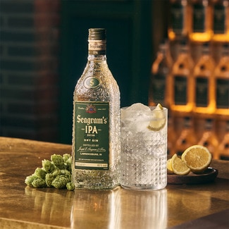 Ginebra Ipa Dry botella 70 cl - Seagram's