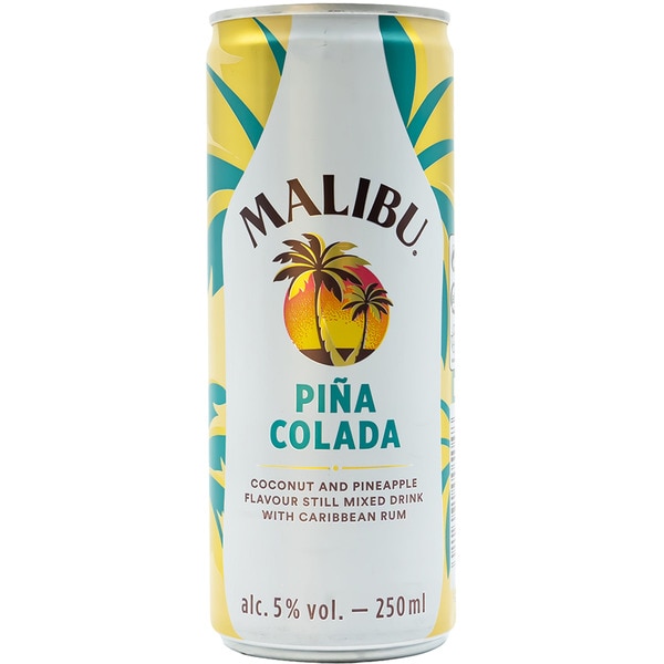 Ron con piña colada lata 25 cl MALIBU Supermercado El Corte Inglés