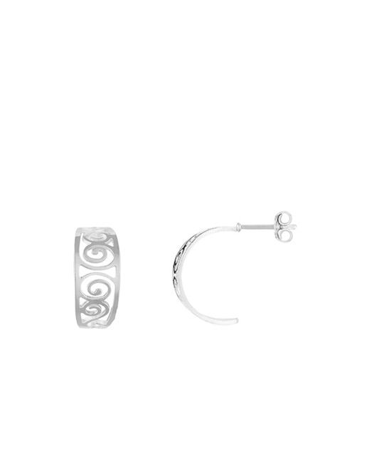 Aro Espiral Silver
