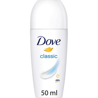 Dove Classic  Roll-On embalagem 50 ml