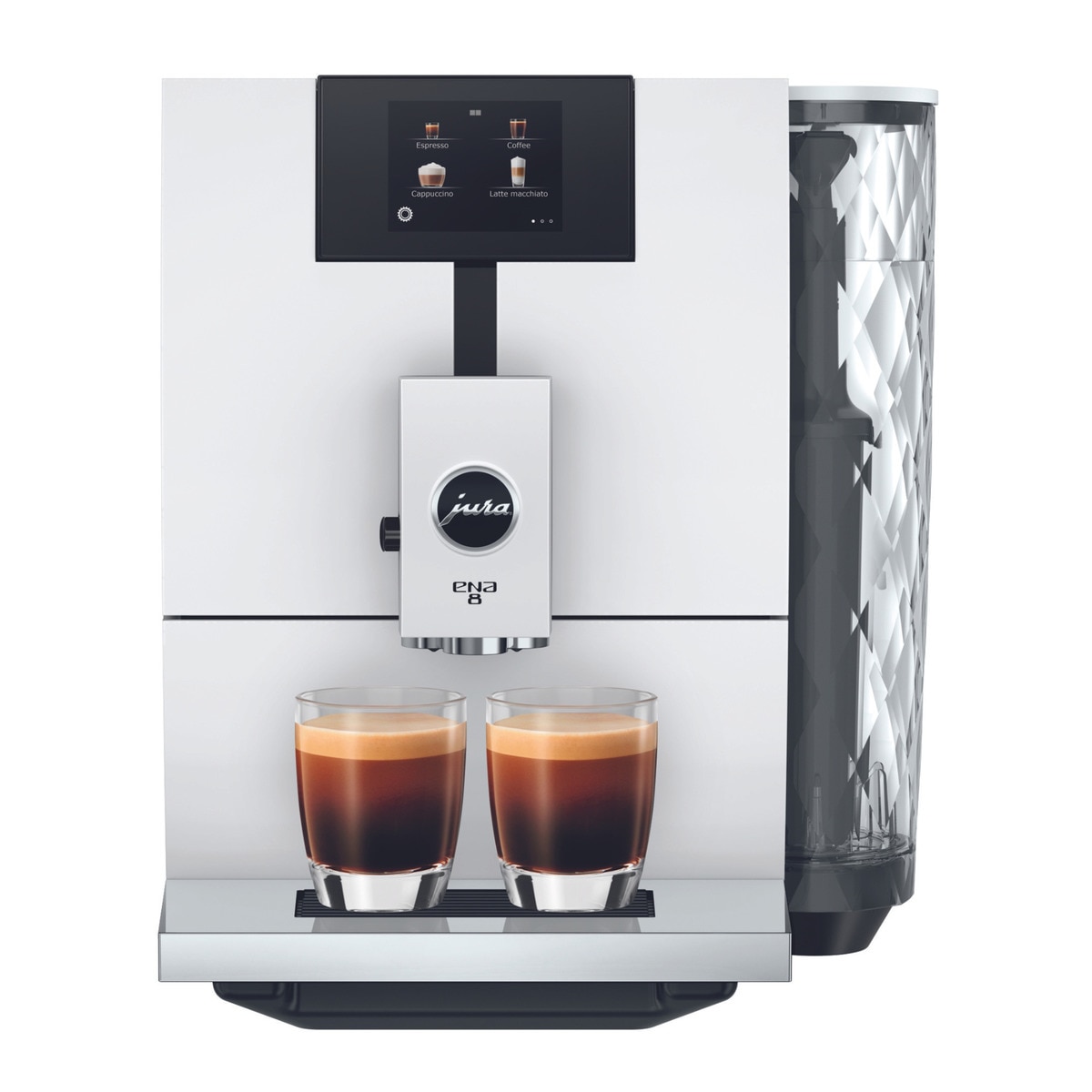 Jura – Cafetera superautomática Jura ena 8 Full Nordic White.