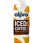 Pflanzlicher Sojakaffee mit Kaffee und Karamell Behälter 250 ml