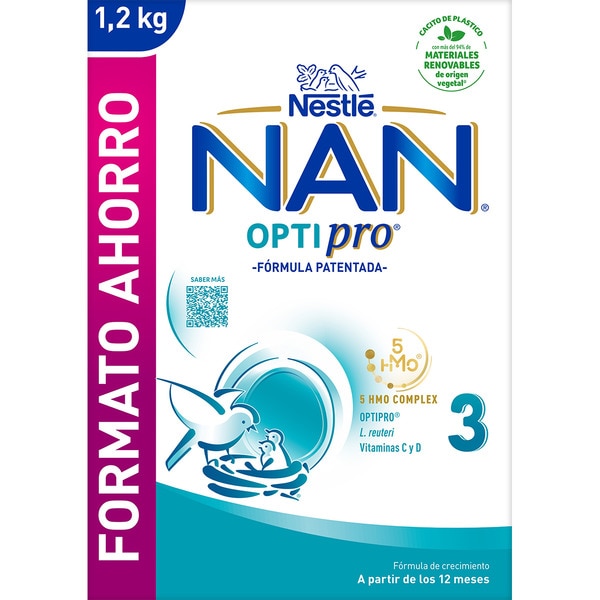 3 Optipro Wachstumsformel-Pulver Premium ab 12 Monaten Maxi-Format Box 1,2 kg ohne Palmöl