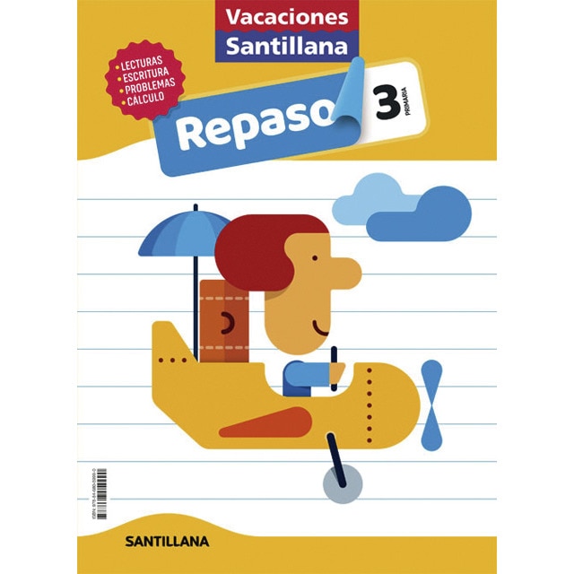 VACACIONES SANTILLANA 3 PRIMARIA ACTIVIDADES DE REPASO PARA EL VERANO  (Tapa blanda)