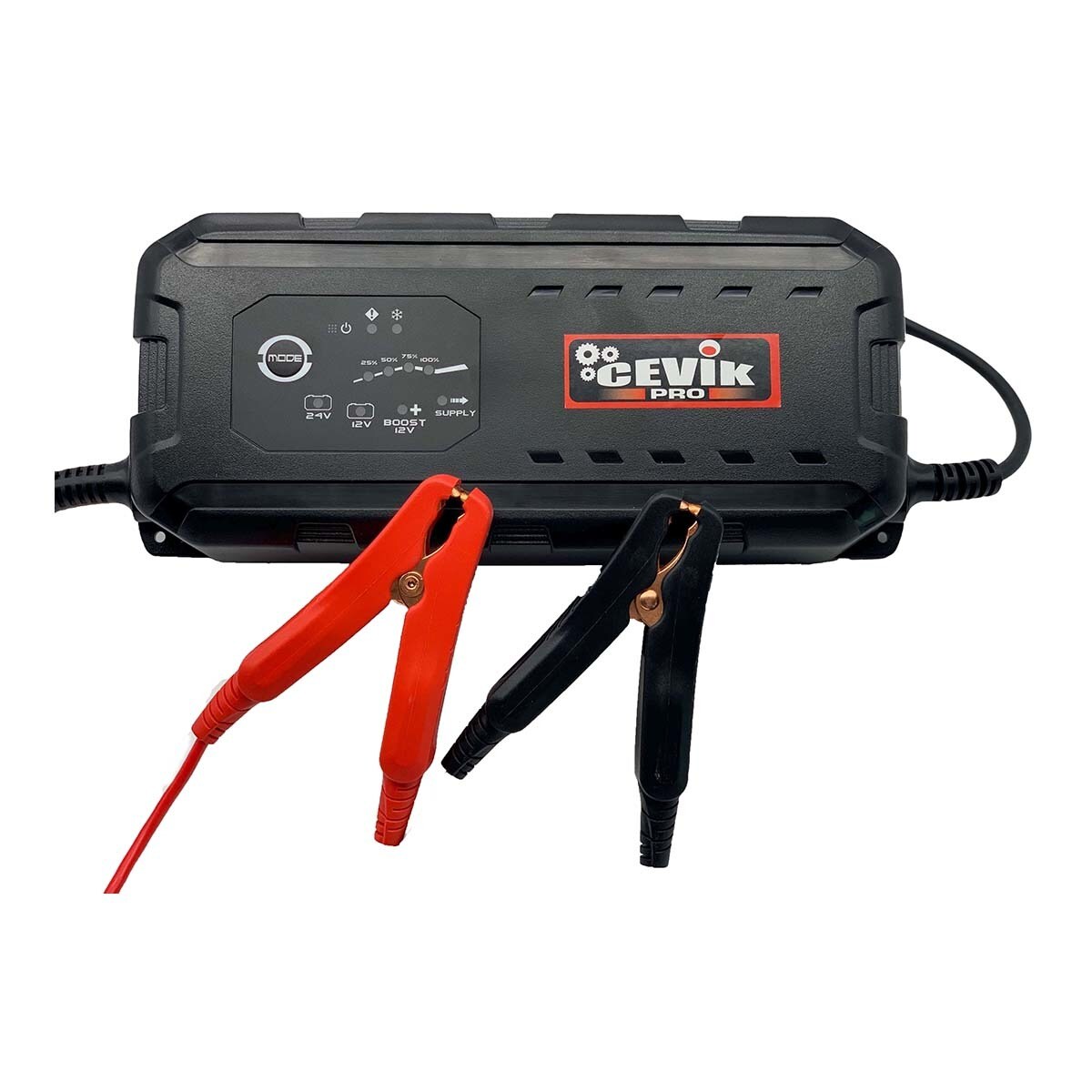 CEVIK PRO – Cargador de Batería 12/24 12V-7A.