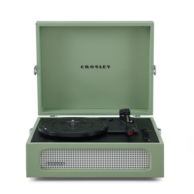 Tocadiscos Crosley Voyager verde claro