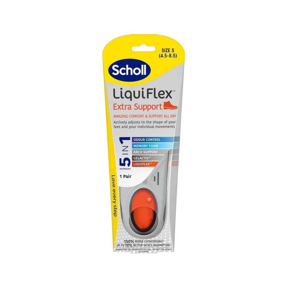 Imagem 0 de Liquiflex Palmilha Suport Extra - Tam. S