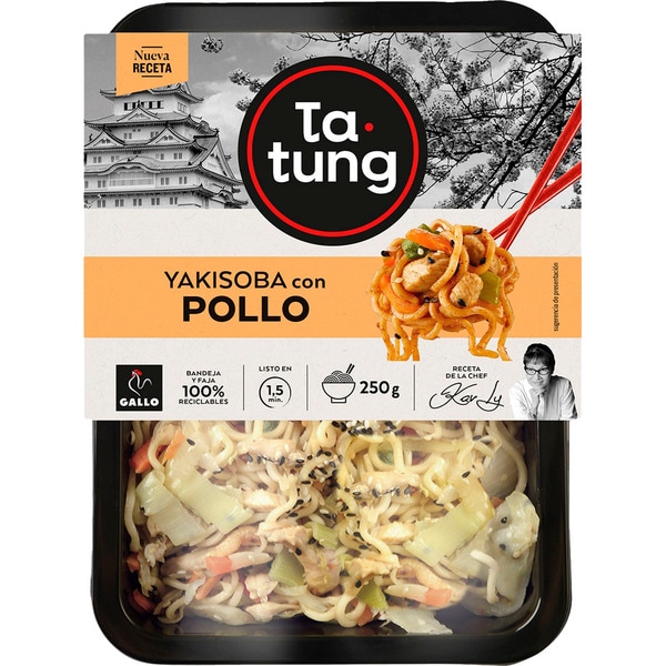Yakisoba com Frango embalagem 250 g