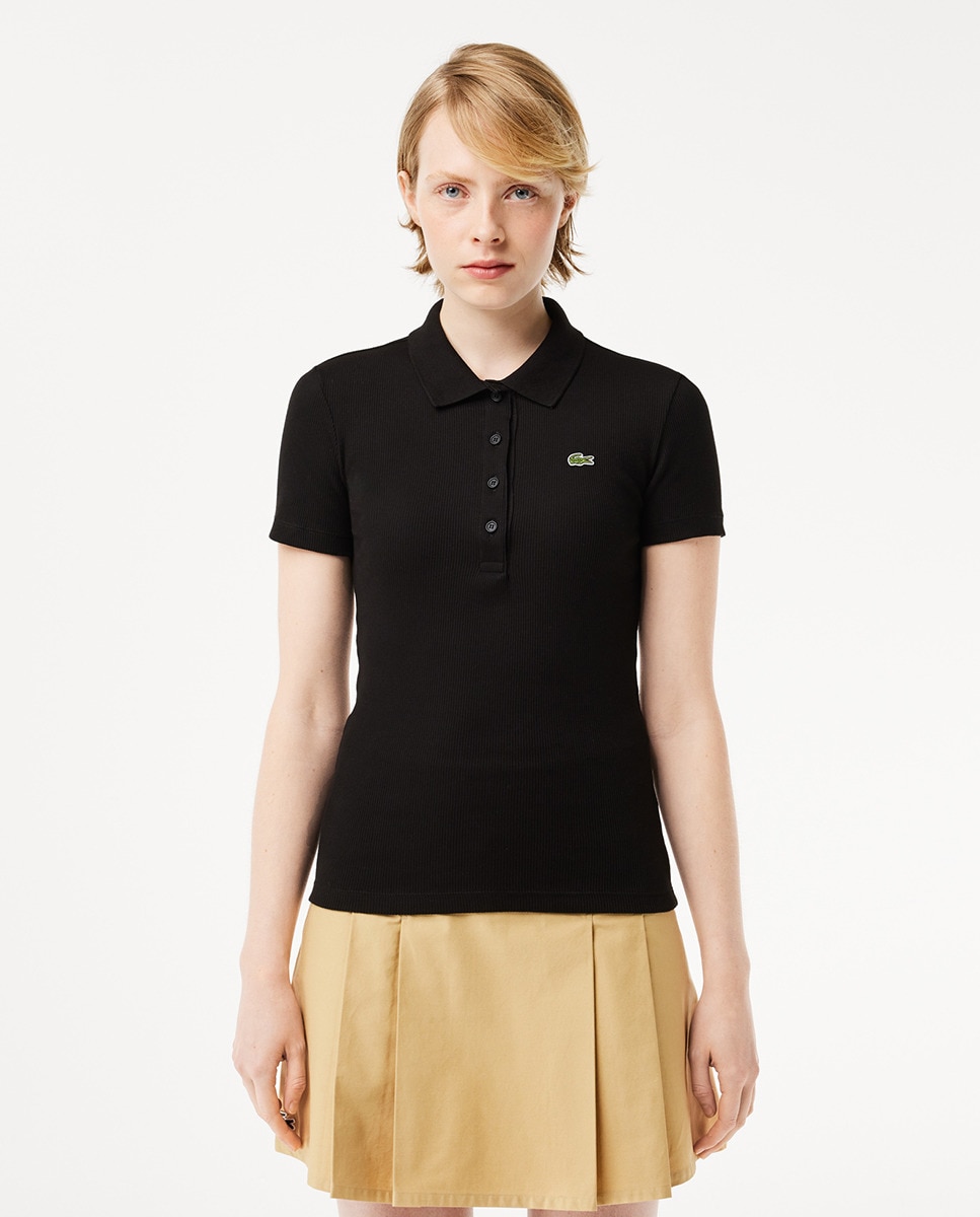 Lacoste - Polo de mujer Lacoste en algodón ecológico.
