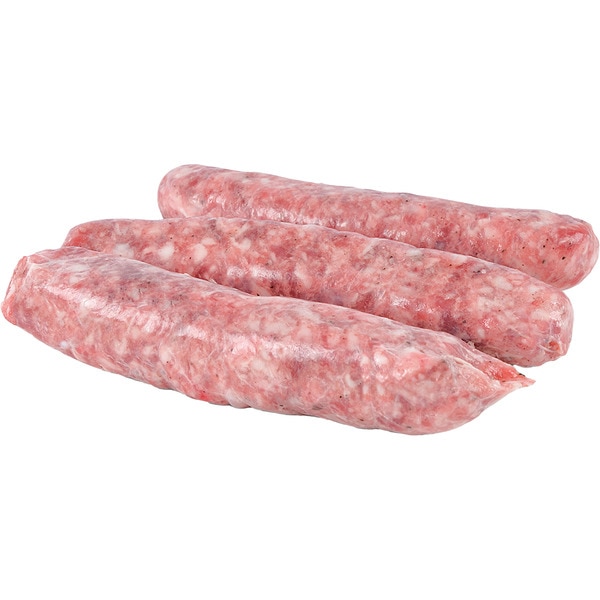 Fresh Iberian pork butifarra sausage (approximate weight 60 g each)