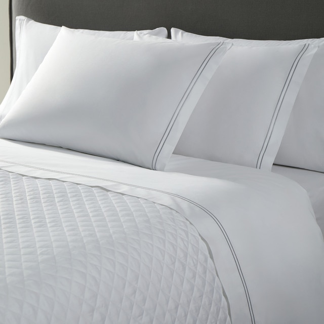Juego de sábanas percal algodón egipcio 400 hilos Hotel El Corte Inglés