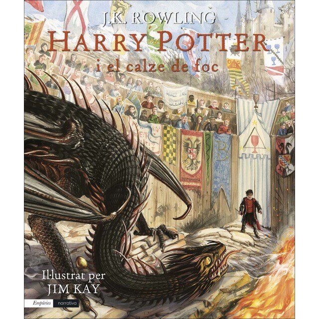 Harry Potter i el calze de foc (edició il·lustrada): Il·lustrat per Jim Kay (Tapa dura)