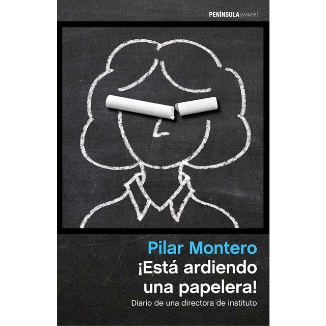 ¡Está ardiendo una papelera!: Diario de una directora de instituto (Tapa blanda con solapas)