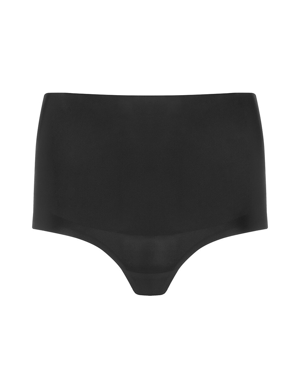 Cueca Tipo Cinta Moldadora com Costuras Planas para Total Invisibilidade Preto-3