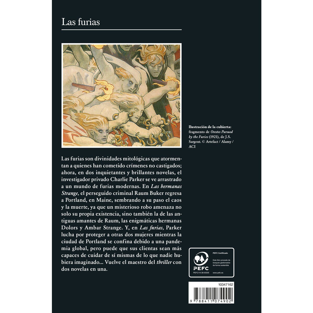Las furias (Serie Charlie Parker 21) (Capa mole com abas) 2