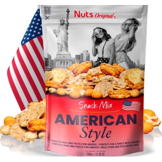 Nuts Original Snacks American Style Mix embalagem 150 g