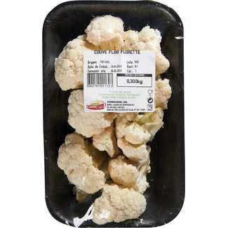 Couve Flor Cortada embalagem 300 g