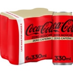 Refrigerante com Gás Zero Cafeína Zero Açúcar Pack 6 lata 33 cl