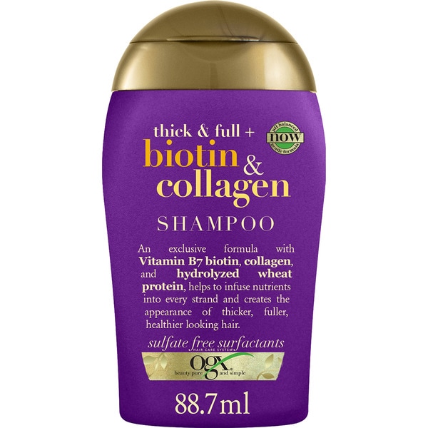 champú de viaje Biotina & Colágeno frasco 88 ml