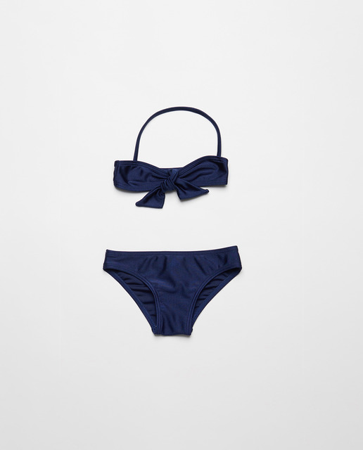 Bikini navy con lazo