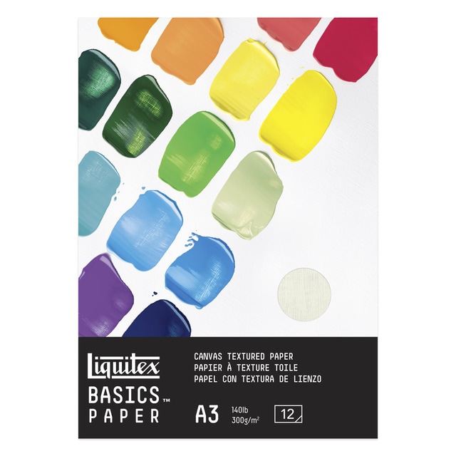 Bloc Papel Acrílico A3 Liquitex 300 Gramos.