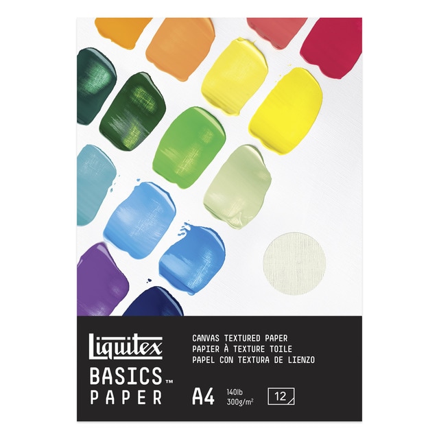 Bloc Papel Acrílico A4 Liquitex 300 Gramos.