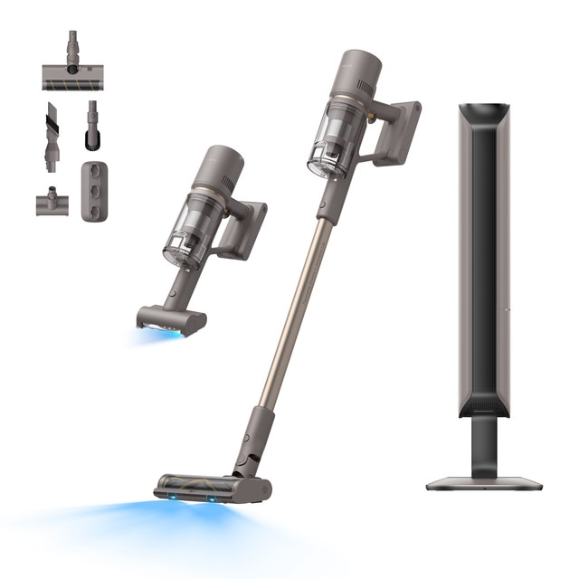 Aspirador de escoba recargable Dreame Z10 Station con estación de autovaciado