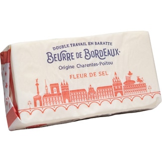 BEURRE DE BORDEAUX butter with fleur de sel container 125 g