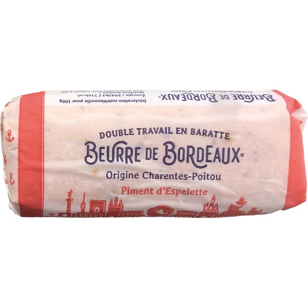 mantequilla con pimiento de Espelette envase 80 g