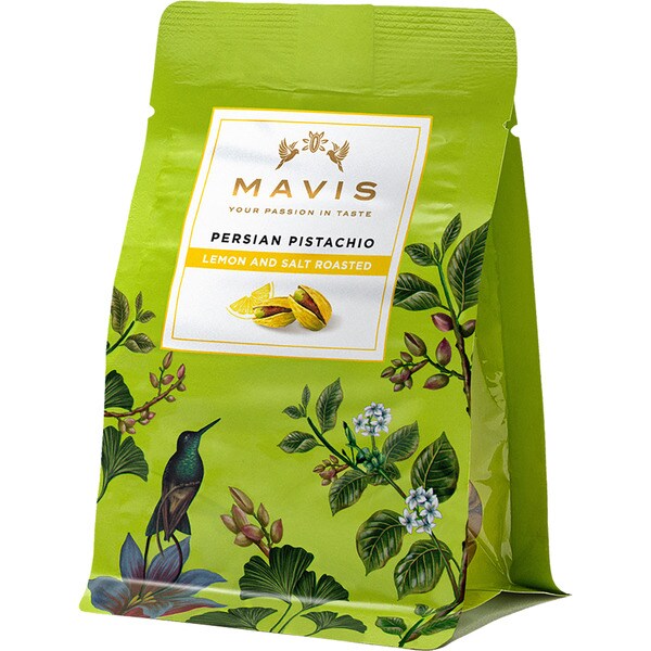 toasted Iranian pistachio with lemon bag 100 g