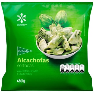 El Corte Inglés Alcachofras Cortadas embalagem 450 g