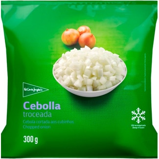 El Corte Inglés Cebola Cortada aos Cubinhos embalagem 300 g